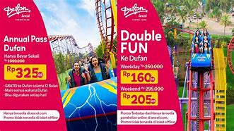 Harga Tiket Dufan Sekarang Berapa Sih